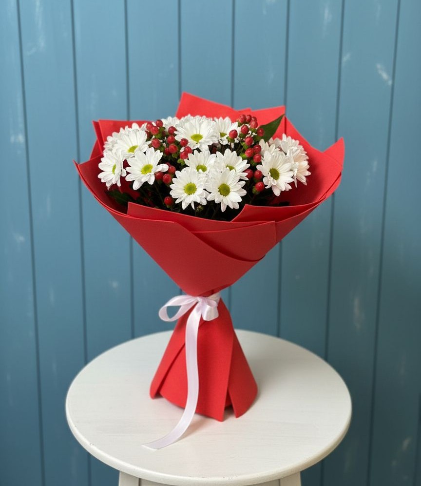 Букет цветов из: Хризантемы в Калининауле