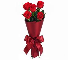 Букет 5 Красных роз Эдлесс Лав в Калининауле