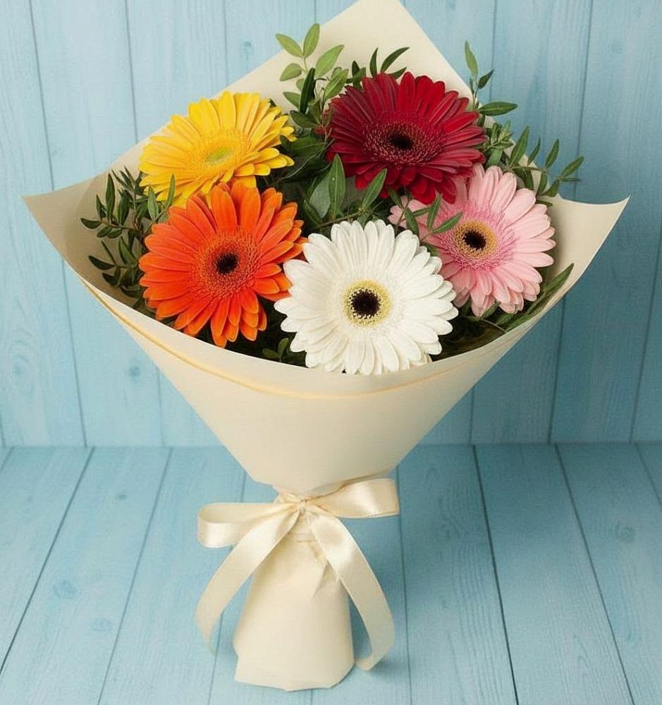 Букет цветов из: Герберы в Калининауле