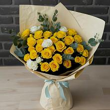 Букет цветов из:  Розы #REPLACE_PRED# Калининауле