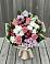 Букет цветов из: Альстромерии, Гвоздики, Розы и Хризантемы в Калининауле