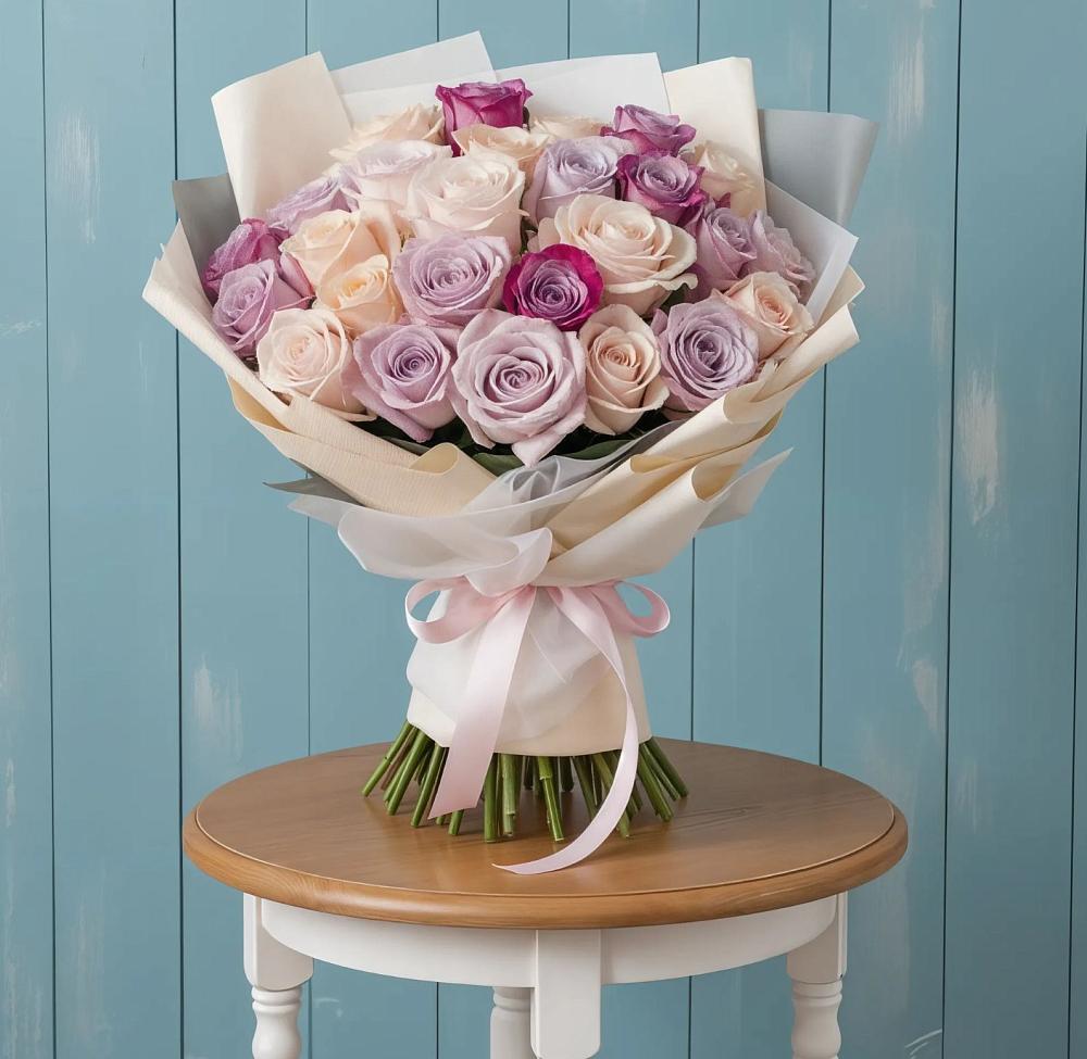 Букет цветов из: Розы в Калининауле